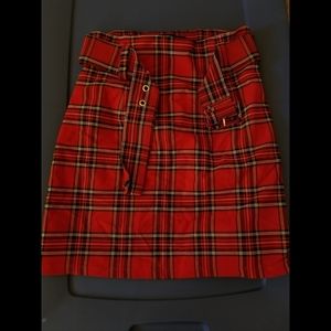 Plaid Skirt